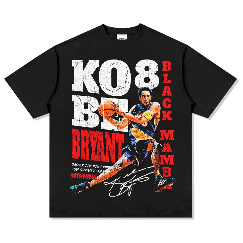 Kobe Bryant Vintage American Vintage Print Nba Basketball Star T-shirt Vintage Oversize Tshirt Streetwear Women Tops
Kobe Bryant Vintage American Vintage Print Nba Basketball Star T-shirt Vintage Oversize Tshirt Streetwear Women Tops