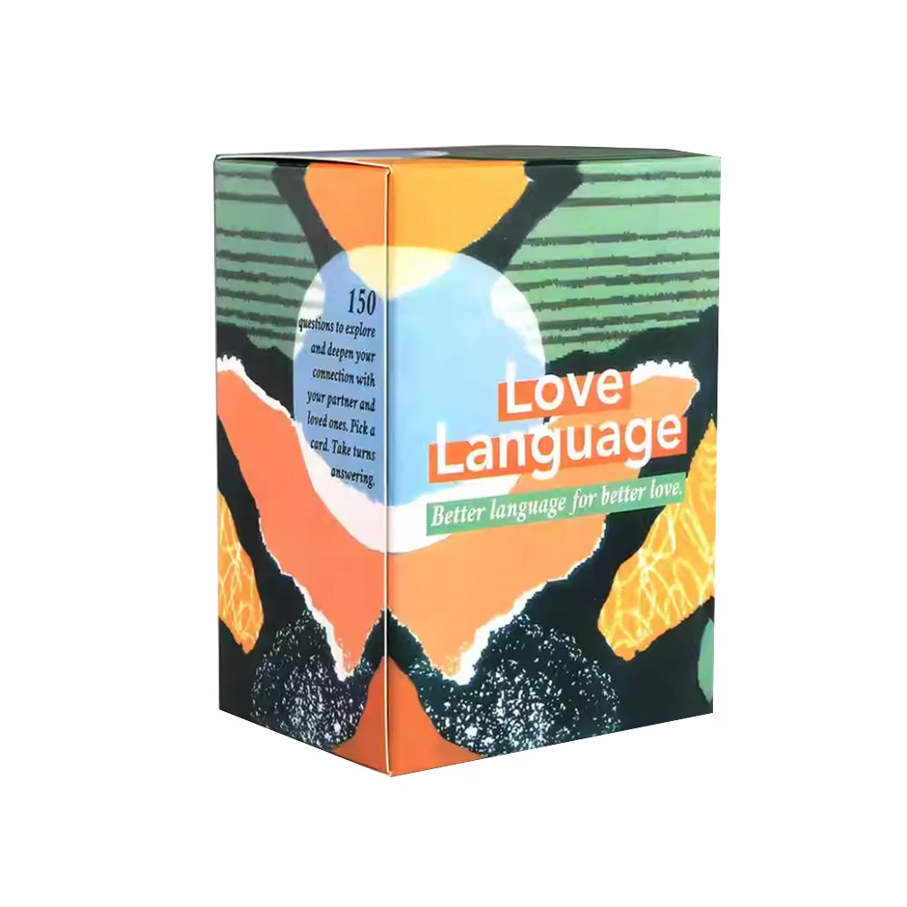 Love Language Card Game: 150 Questions to Deepen Connection with Loved Ones
Love Language Card Game: 150 Questions to Deepen Connection with Loved Ones