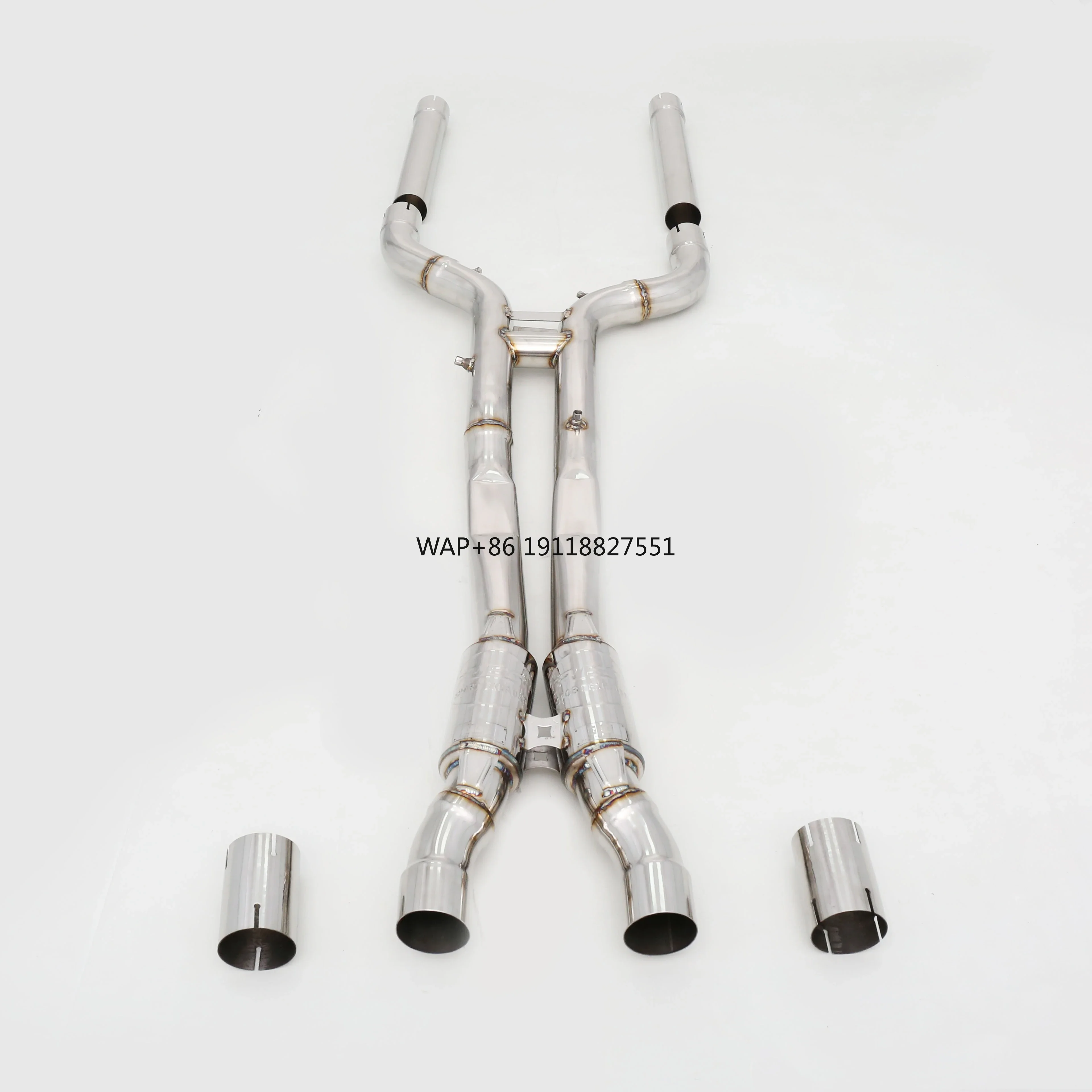 Factory Customization for M5 F90 4.4T 304 Stainless Steel Mirror Polished 1.5mm Thick OPF Midpipe Exhaust Pipe
Factory Customization for M5 F90 4.4T 304 Stainless Steel Mirror Polished 1.5mm Thick OPF Midpipe Exhaust Pipe