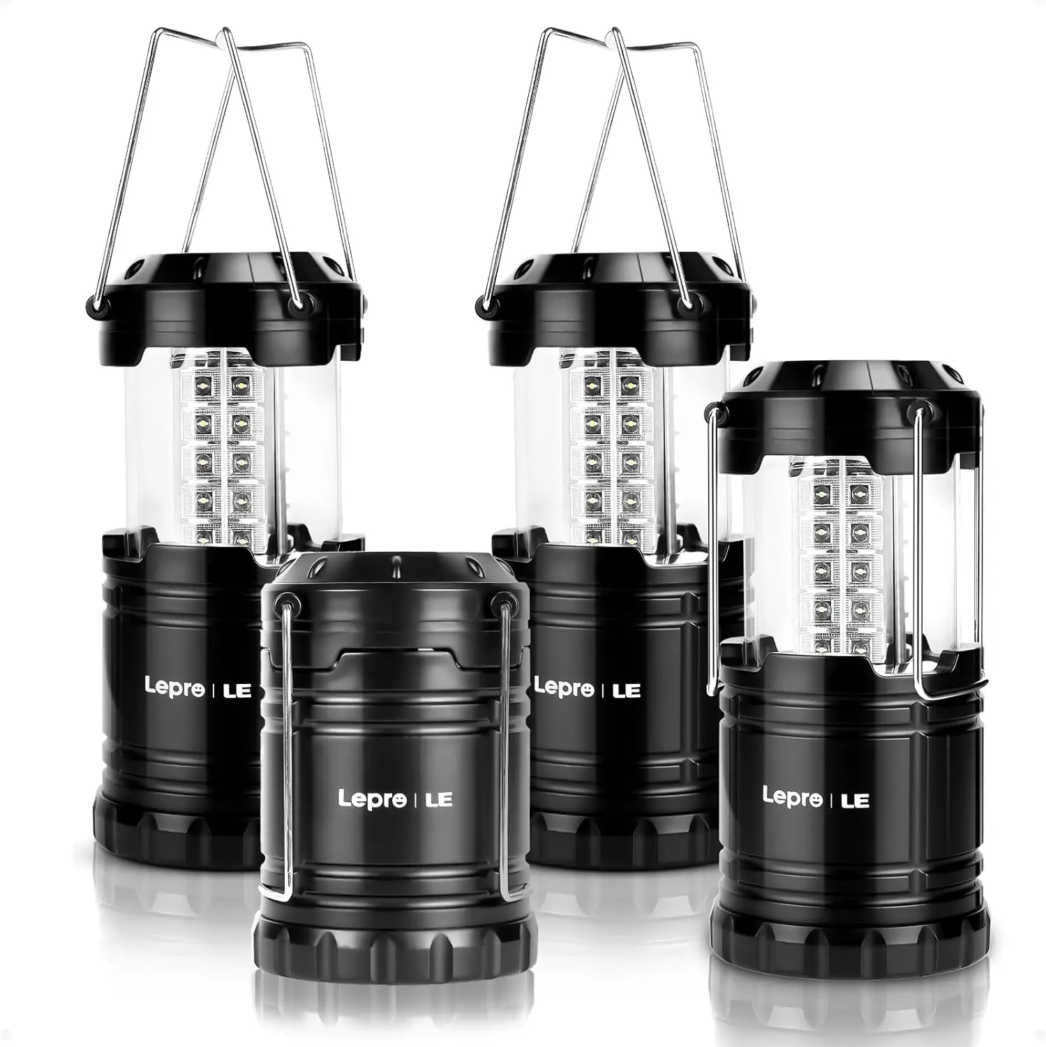 Collapsible LED Camping Lantern, IPX4 Water Resistant, Battery Powered for Outdoor Emergency and Storms
Collapsible LED Camping Lantern, IPX4 Water Resistant, Battery Powered for Outdoor Emergency and Storms