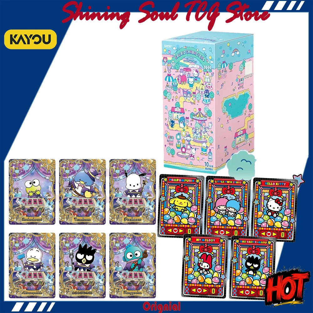 Genuine KAYOU Sanrio Family Dream Paradise Collection Cards Volume 2 Mengmeng Deluxe Pack-TCG booster boxes Toys Holiday Gifts
Genuine KAYOU Sanrio Family Dream Paradise Collection Cards Volume 2 Mengmeng Deluxe Pack-TCG booster boxes Toys Holiday Gifts