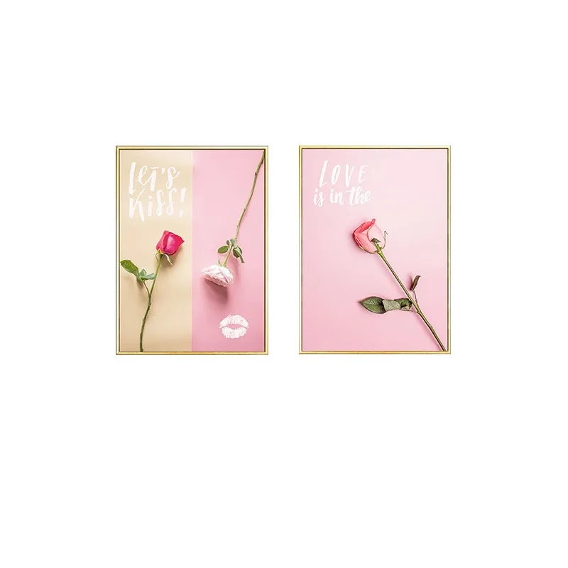 Nordic style bedroom bedside decoration painting living room background wall painting simple modern romantic warm rose pink
Nordic style bedroom bedside decoration painting living room background wall painting simple modern romantic warm rose pink
