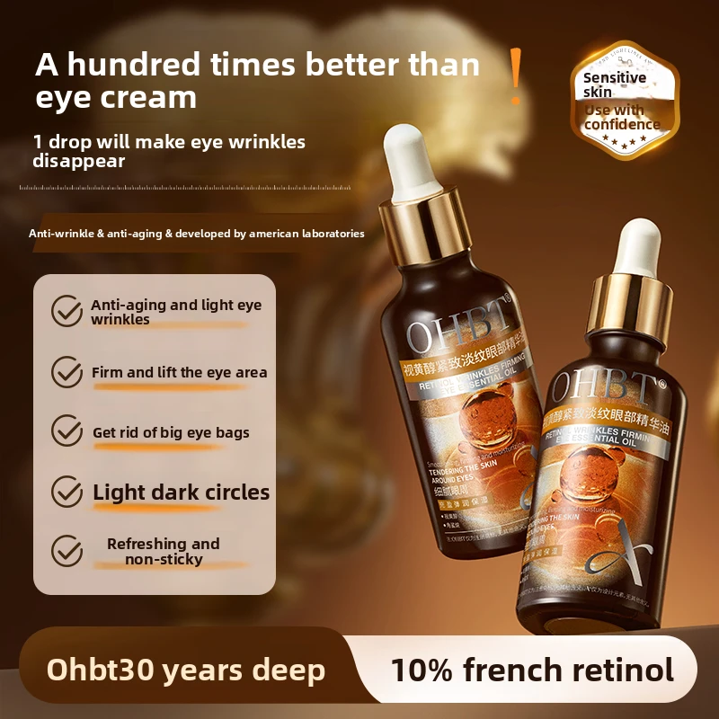 Сыворотка-масло для глаз OHBT: против морщин, для упругости кожи, разглаживания тонких линий, устранения темных кругов и мешков под глазами. Крем для ухода за кожей вокруг глаз.
Сыворотка-масло для глаз OHBT: против морщин, для упругости кожи, разглаживания тонких линий, устранения темных кругов и мешков под глазами. Крем для ухода за кожей вокруг глаз.