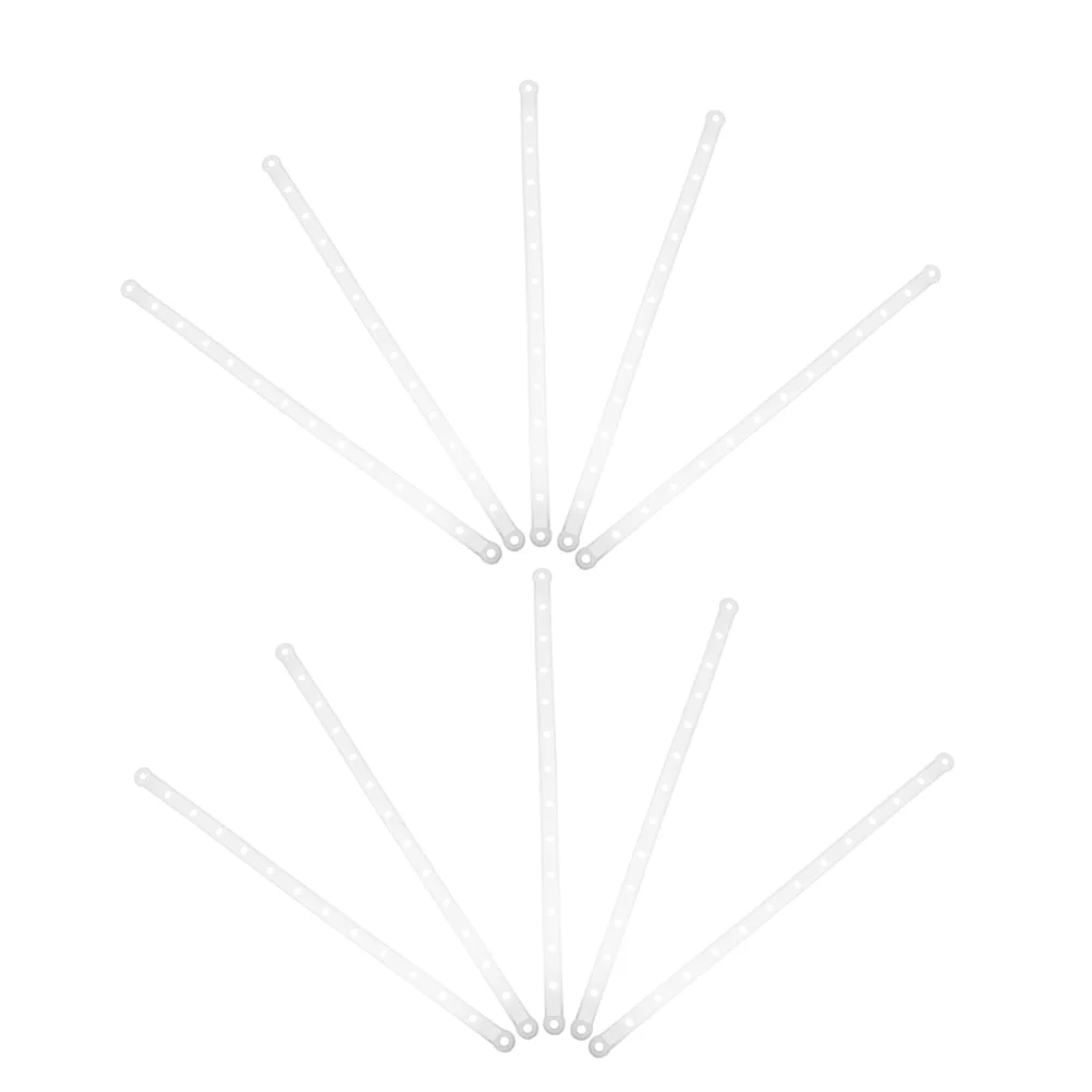 10 Pcs Hanger Connection Strip Garment Organizer Strips Multifunction Display Plastic Connectors White
10 Pcs Hanger Connection Strip Garment Organizer Strips Multifunction Display Plastic Connectors White