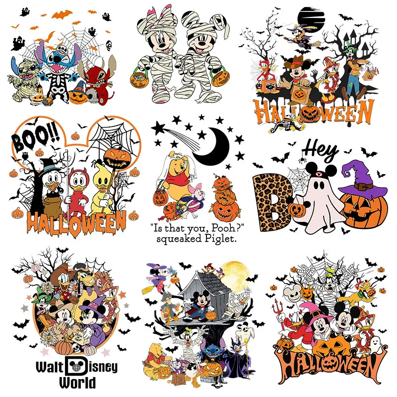 Happy Halloween Trick or Treat Pooh Villain Mode Iron on Decals Washable Applique for Cloth DIY Decoration
Happy Halloween Trick or Treat Pooh Villain Mode Iron on Decals Washable Applique for Cloth DIY Decoration