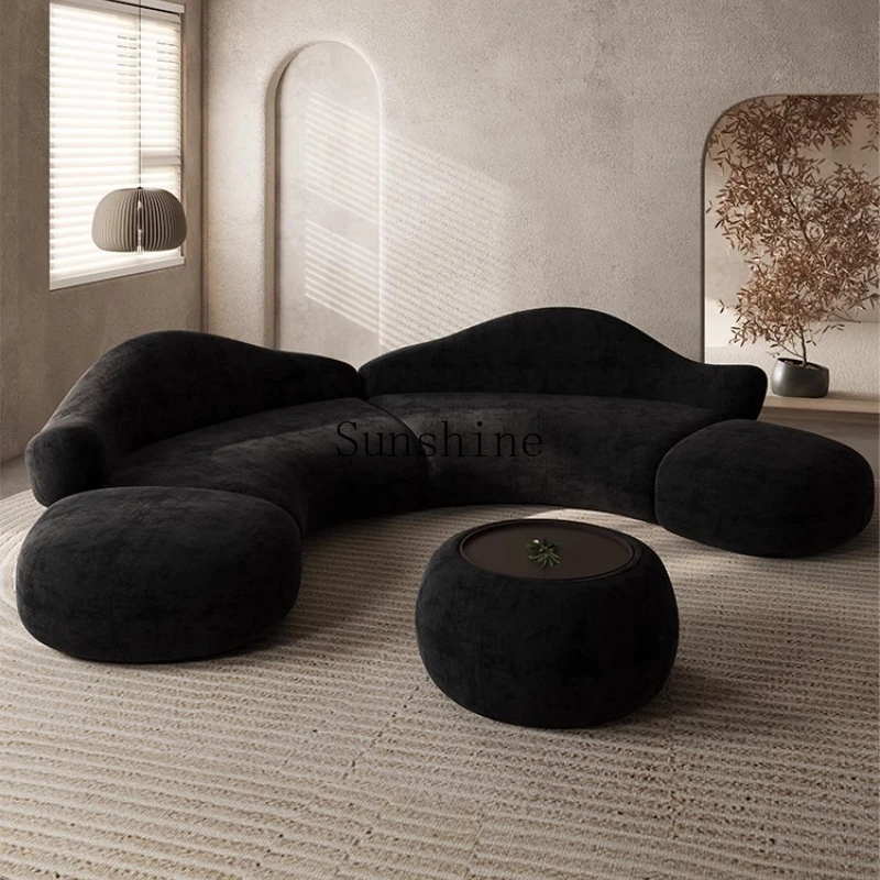 Chenier curved island sofa design light luxury high-end beauty salon hotel lobby lounge area reception
Chenier curved island sofa design light luxury high-end beauty salon hotel lobby lounge area reception