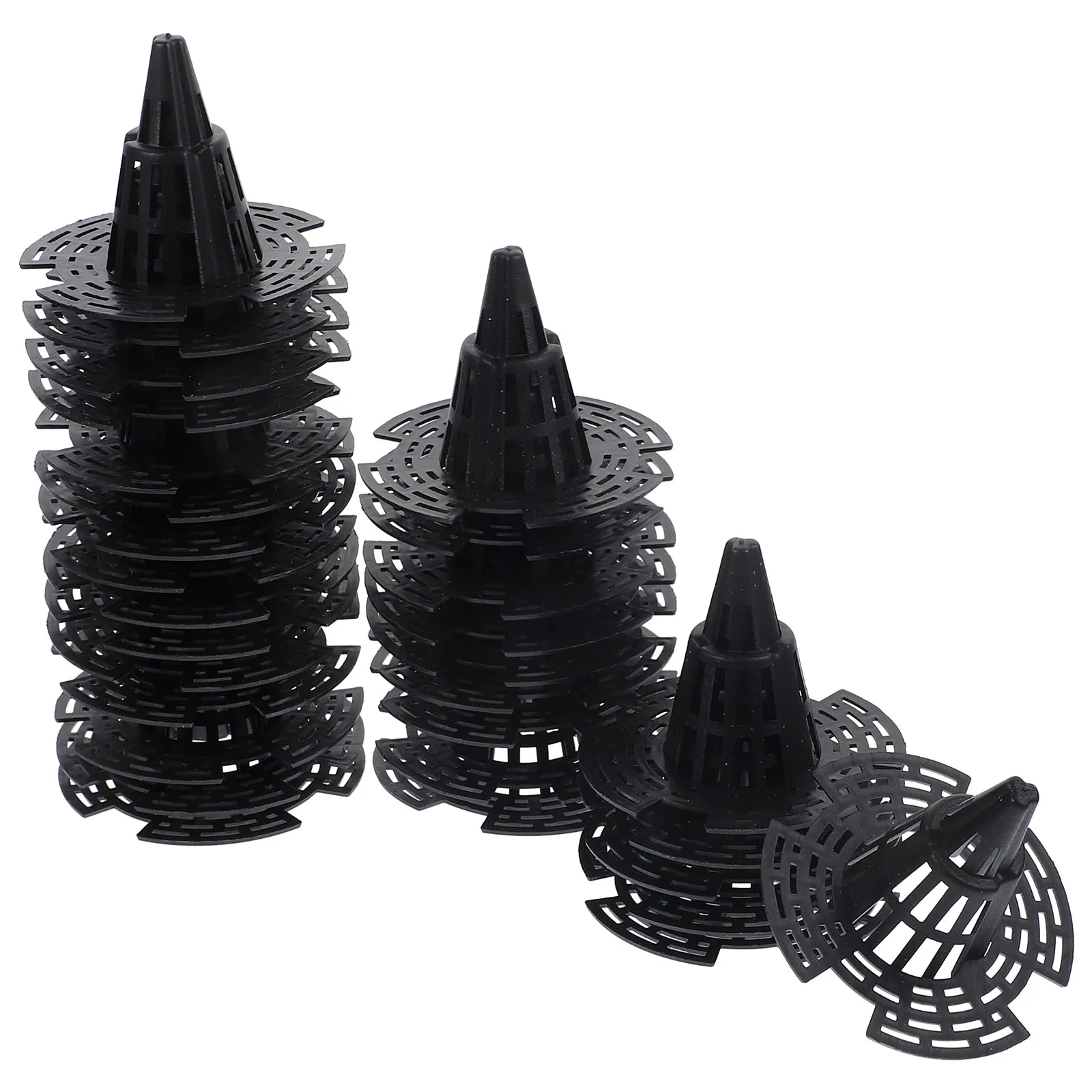 30 Pcs Leakproof Soil Cone Flower Pot Hole Mesh Pad Plastic Planter Inserts Bonsai Bottom Mats Ventilated Drainage
30 Pcs Leakproof Soil Cone Flower Pot Hole Mesh Pad Plastic Planter Inserts Bonsai Bottom Mats Ventilated Drainage