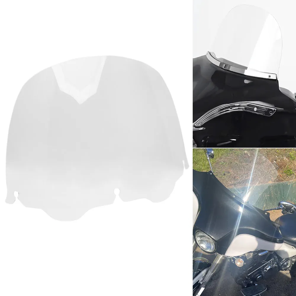 13" Motorcycle Windshield Windscreen Fairing Wind Deflector For Harley Touring Street Glide Electra Ultra Classic 1996-13
13" Motorcycle Windshield Windscreen Fairing Wind Deflector For Harley Touring Street Glide Electra Ultra Classic 1996-13
