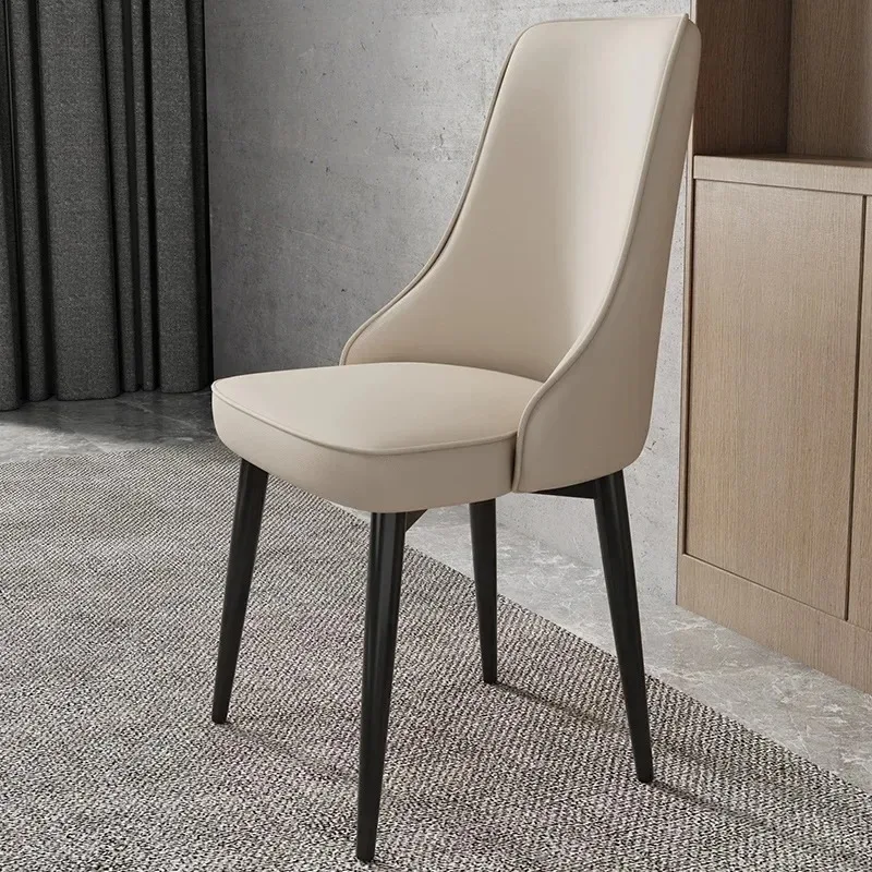 Beige Modern Dining Chairs Kitchen Luxury Trendy Faux Leather Dining Chairs European Upholstered Chaises Manger Furnitures
Beige Modern Dining Chairs Kitchen Luxury Trendy Faux Leather Dining Chairs European Upholstered Chaises Manger Furnitures