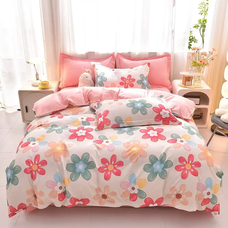 Plant Cashmere Brushed Bedding Set Dormitory School Hostel Bed Linens Modern Style Comfortable Skin-friendly Floral Pattern
Plant Cashmere Brushed Bedding Set Dormitory School Hostel Bed Linens Modern Style Comfortable Skin-friendly Floral Pattern
