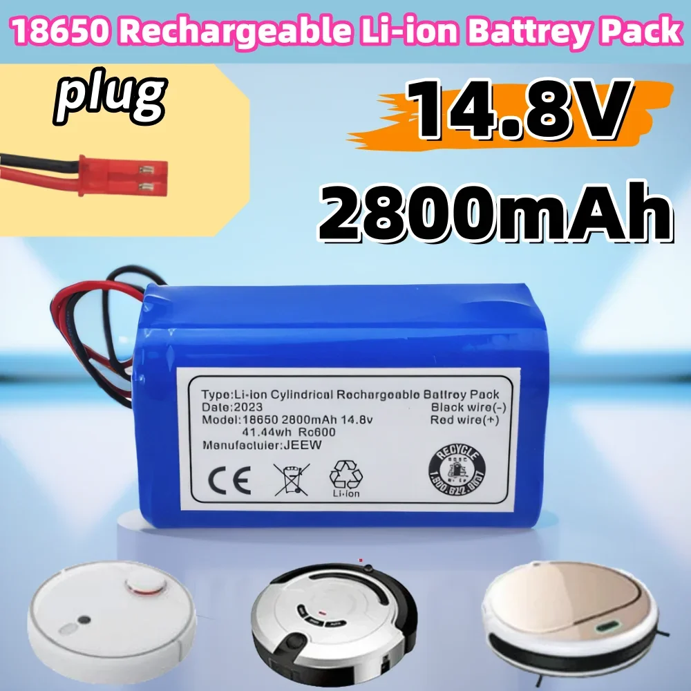 14.8V 2800mAh Li-ion Battery For Sweeper Robot Vacuum Cleaner Accessories battery
14.8V 2800mAh Li-ion Battery For Sweeper Robot Vacuum Cleaner Accessories battery