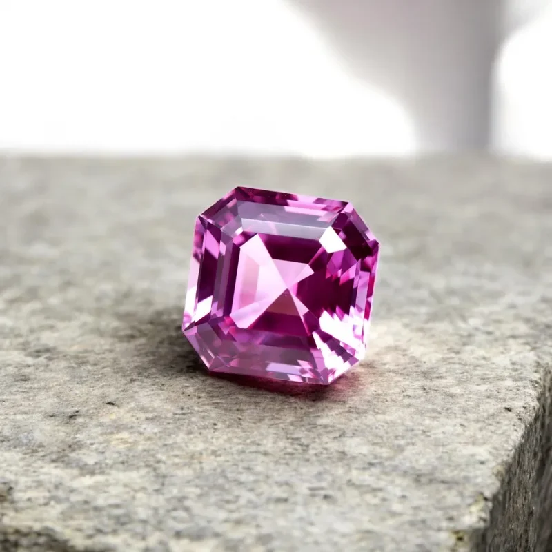 Сапфир Asscher розовый цвет огранки в лаборатории выращенный драгоценный камень квадратной формы DIY настройка ювелирных изделий и индивидуальный дизайн с сертификатом оптом
Сапфир Asscher розовый цвет огранки в лаборатории выращенный драгоценный камень квадратной формы DIY настройка ювелирных изделий и индивидуальный дизайн с сертификатом оптом