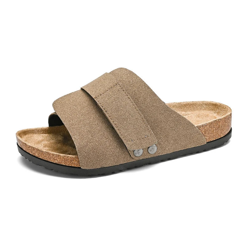 Unisex Fashion Suede Sandals Solid Color Open-toe Clogs Men Womens Casual Summer Walking Shoe Breathable Flat Slippers Cork Sole
Unisex Fashion Suede Sandals Solid Color Open-toe Clogs Men Womens Casual Summer Walking Shoe Breathable Flat Slippers Cork Sole
