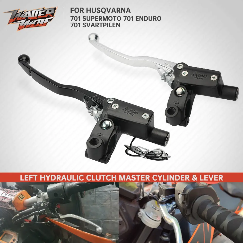 For Husqvarna 701 Enduro Supermoto Svartpilen 701 Motorcycle Accessories Left Clutch Lever Hydraulic Master Cylinder Hand Levers
For Husqvarna 701 Enduro Supermoto Svartpilen 701 Motorcycle Accessories Left Clutch Lever Hydraulic Master Cylinder Hand Levers