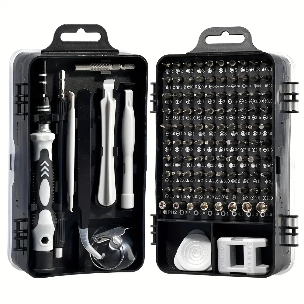 Precision Screwdriver 115 In 1 Set Magnetic Mini Screw Nuts Bits WEEKS Multifunction Repair Tools Kit Household Socket set Facom
Precision Screwdriver 115 In 1 Set Magnetic Mini Screw Nuts Bits WEEKS Multifunction Repair Tools Kit Household Socket set Facom
