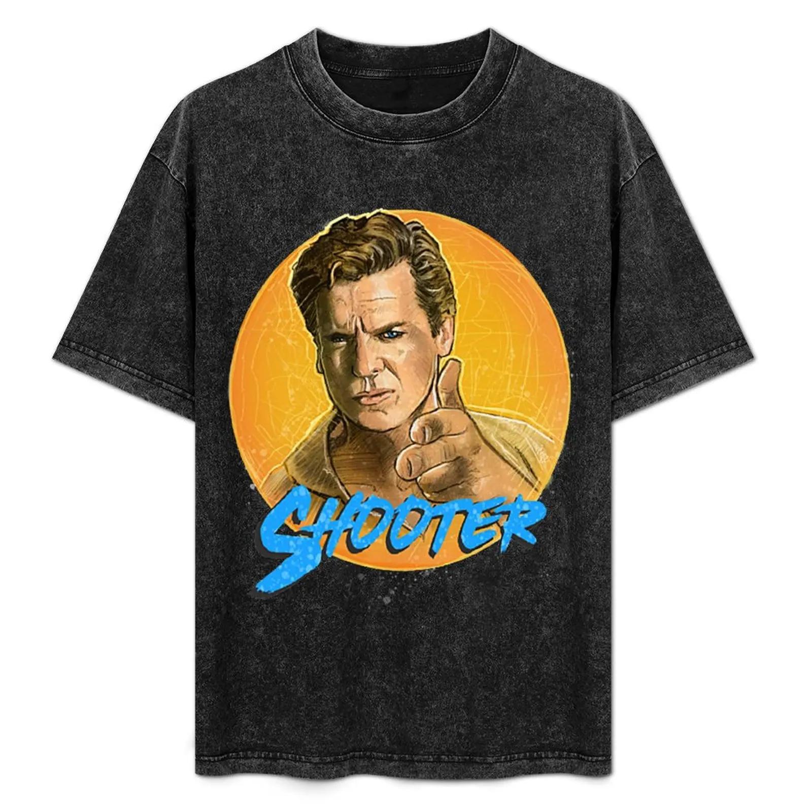 Shooter McGavin blue T-Shirt Simple Casual Short Sleeve Tee
Shooter McGavin blue T-Shirt Simple Casual Short Sleeve Tee