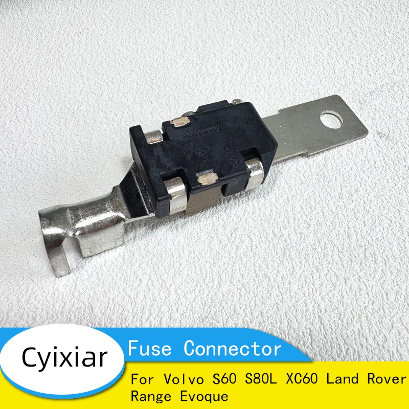 Positive Battery Cable Fuse Connector for Volvo S60 S80L XC60 Land Rover Range Evoque LR033014 LR023719 LR076232
Positive Battery Cable Fuse Connector for Volvo S60 S80L XC60 Land Rover Range Evoque LR033014 LR023719 LR076232