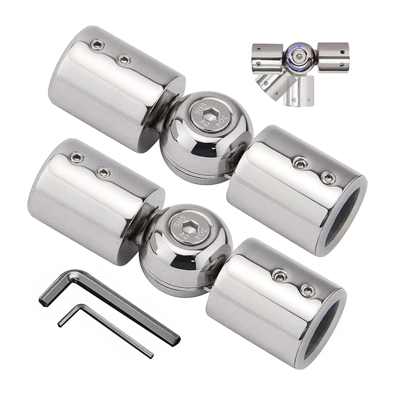 ABUL-2PCS Curtain Rods Corner Connector, Adjustable Curtain Rod Corner Connector For 1 Inch Bay Window Curtain Rods
ABUL-2PCS Curtain Rods Corner Connector, Adjustable Curtain Rod Corner Connector For 1 Inch Bay Window Curtain Rods