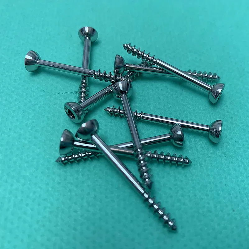 10 Pcs 3.0mm Stainless Steel Half Thread Tension Screws For Small Animal Pets, Surgical Instruments for Dogs, Pet Products
10 Pcs 3.0mm Stainless Steel Half Thread Tension Screws For Small Animal Pets, Surgical Instruments for Dogs, Pet Products