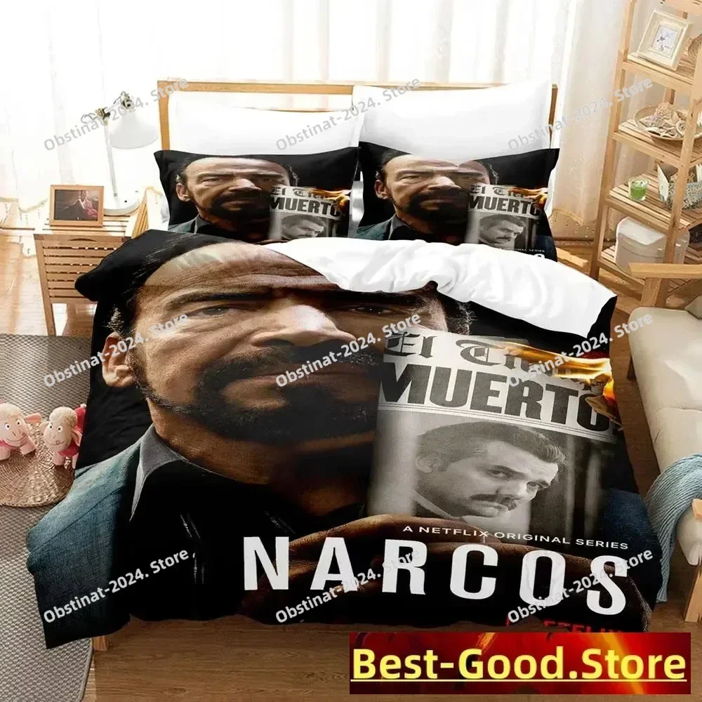 Personelity Narcos Bedding Set Single Twin Full Queen King Size Bed Set Adult Kid Bedroom Duvetcover Set Anime parure de lit Bed
Personelity Narcos Bedding Set Single Twin Full Queen King Size Bed Set Adult Kid Bedroom Duvetcover Set Anime parure de lit Bed