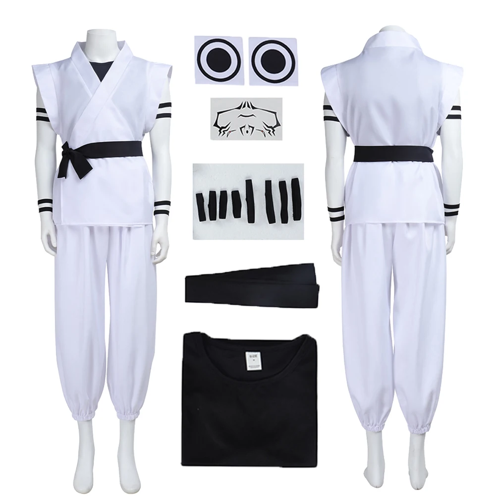 Sukuna Ryoume Cosplay Costume Jujutsu Of Kaisen White Training Uniform Men Clothes Outfits Disguise Halloween Carnival Suits
Sukuna Ryoume Cosplay Costume Jujutsu Of Kaisen White Training Uniform Men Clothes Outfits Disguise Halloween Carnival Suits