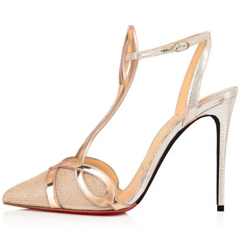 Rhinestone Bling Bling Women Sandals Diamond/patent Leather Buckle Pointed High Heel Stiletto Mixed Color Sandals Air Mesh Shoes
Rhinestone Bling Bling Women Sandals Diamond/patent Leather Buckle Pointed High Heel Stiletto Mixed Color Sandals Air Mesh Shoes