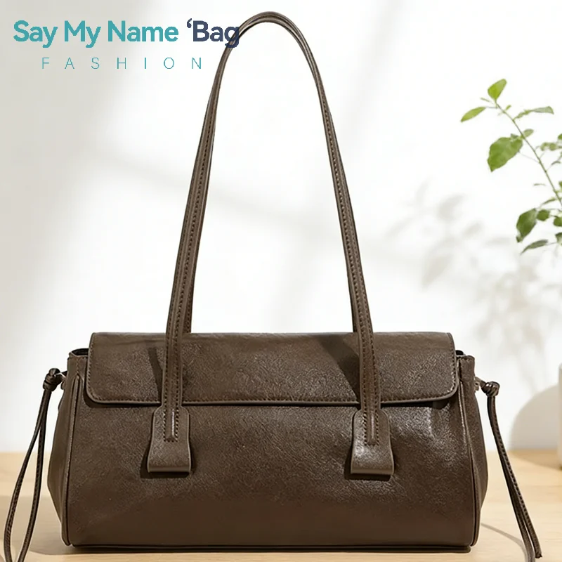 Vintage Y2k Underarm Bag Genuine Leather Women's Shoulder Bag Large Capacity Party Commuter High end Simple Retro Shoulder Bag
Vintage Y2k Underarm Bag Genuine Leather Women's Shoulder Bag Large Capacity Party Commuter High end Simple Retro Shoulder Bag