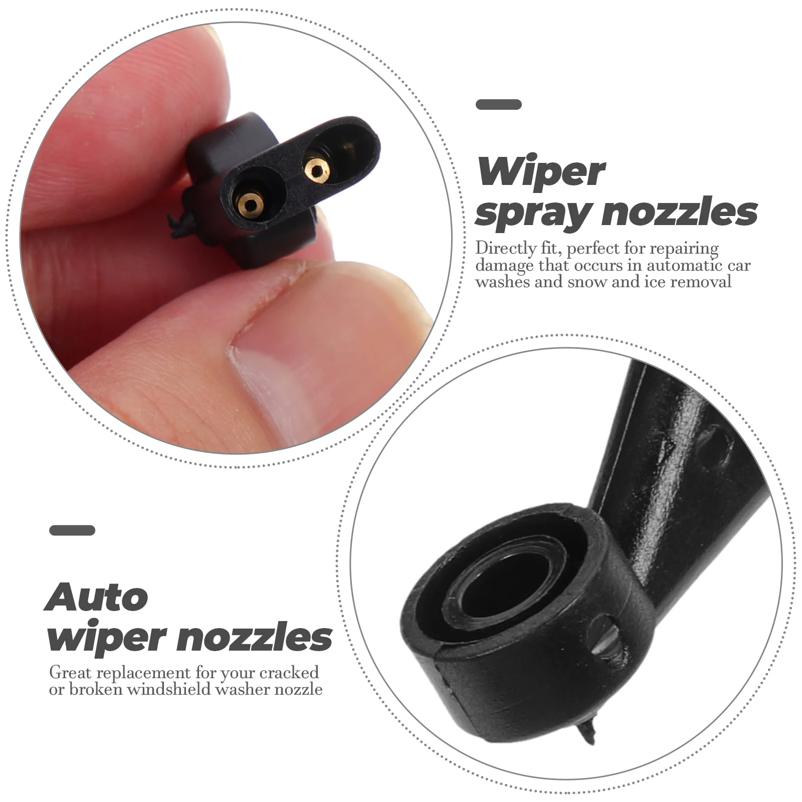 10pcs Car Windshield Washer Nozzles Replacement Front Rear Window Spray Jet Auto Accessories Repair Kit For Cracked Nozzles
10pcs Car Windshield Washer Nozzles Replacement Front Rear Window Spray Jet Auto Accessories Repair Kit For Cracked Nozzles