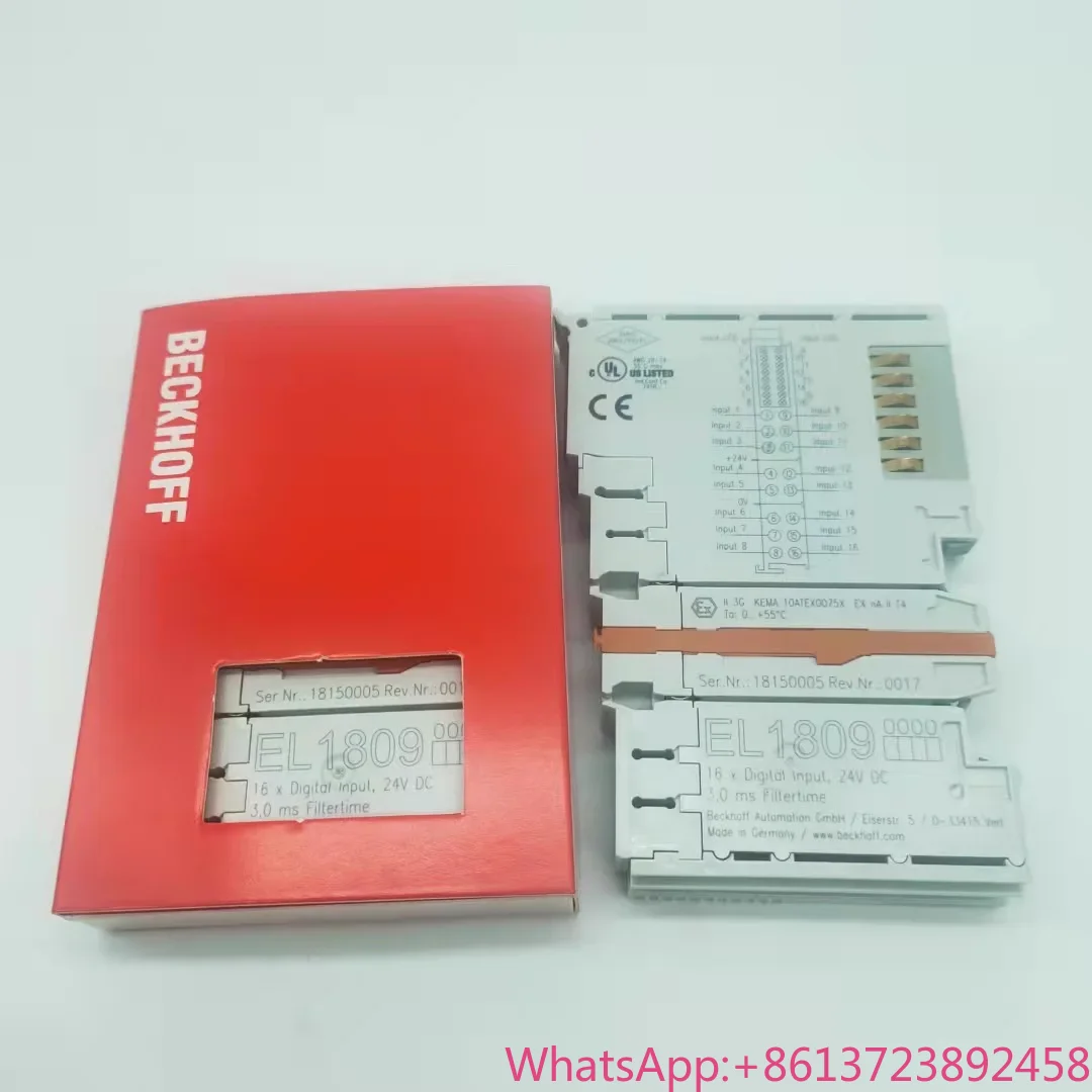 Новый модуль BECKHOFF KL1712 KL2134 KL1114 KL2114 KL5001 KL1404 — Хит продаж
Новый модуль BECKHOFF KL1712 KL2134 KL1114 KL2114 KL5001 KL1404 — Хит продаж
