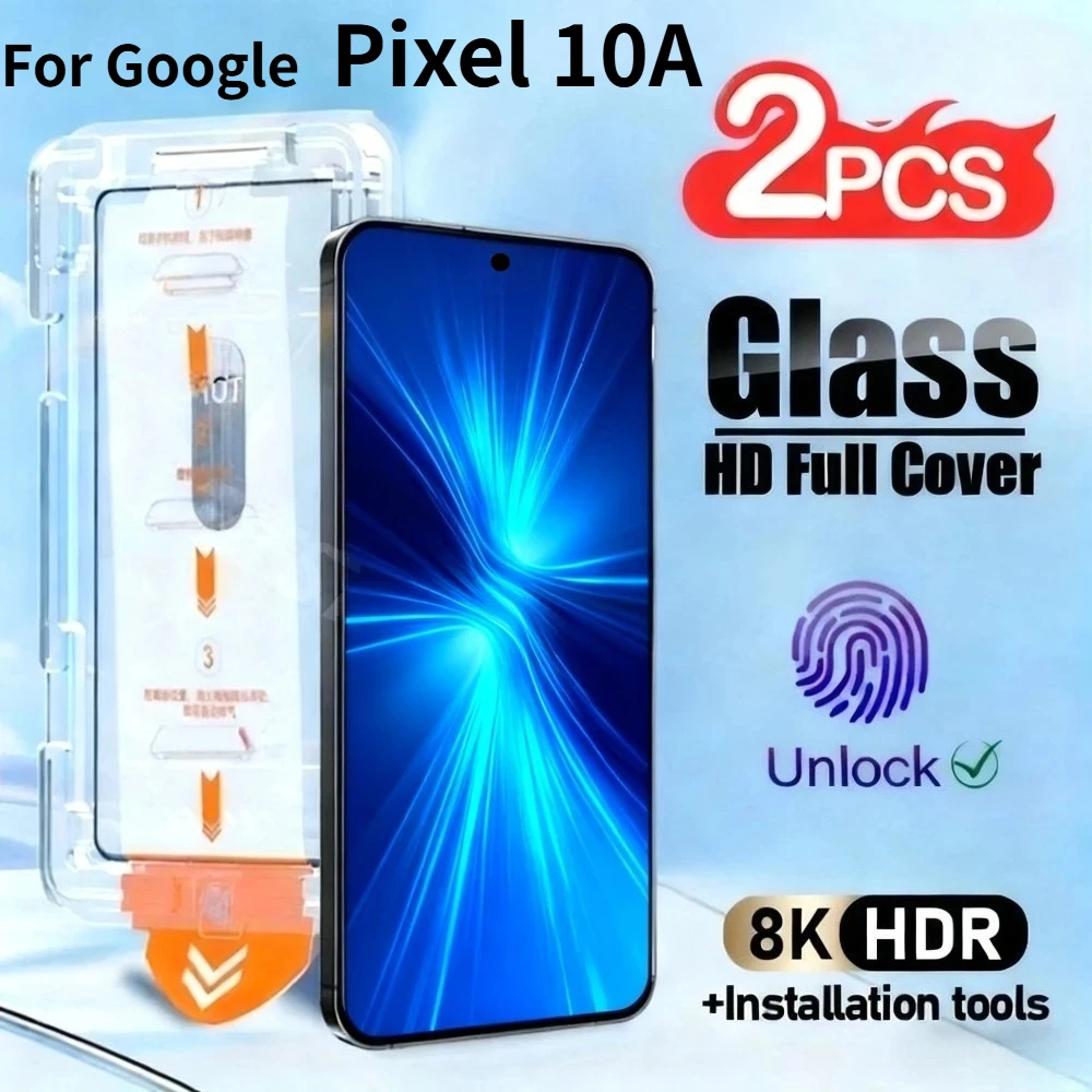 2PCS Full Cover Screen Protector For Pixel 10/9A Pro XL 8 7 A/Pro One Click Installat Dust-Free High Definition Tempered Glass
2PCS Full Cover Screen Protector For Pixel 10/9A Pro XL 8 7 A/Pro One Click Installat Dust-Free High Definition Tempered Glass