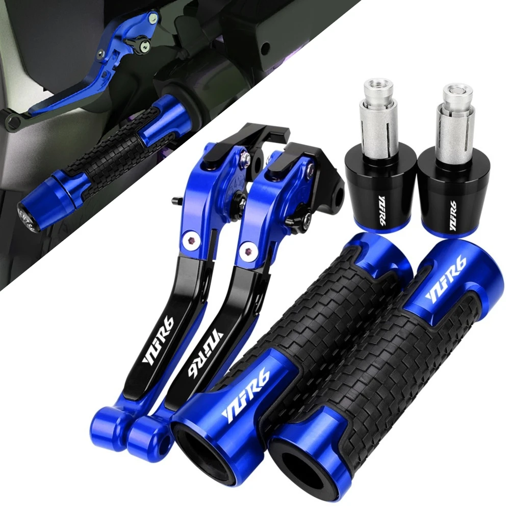 For YAMAHA YZFR6 YZF-R6 2005-2016 2015 2014 Motorcycle Accessories Extendable Adjustable Brake Clutch Levers Handlebar Grip Ends
For YAMAHA YZFR6 YZF-R6 2005-2016 2015 2014 Motorcycle Accessories Extendable Adjustable Brake Clutch Levers Handlebar Grip Ends