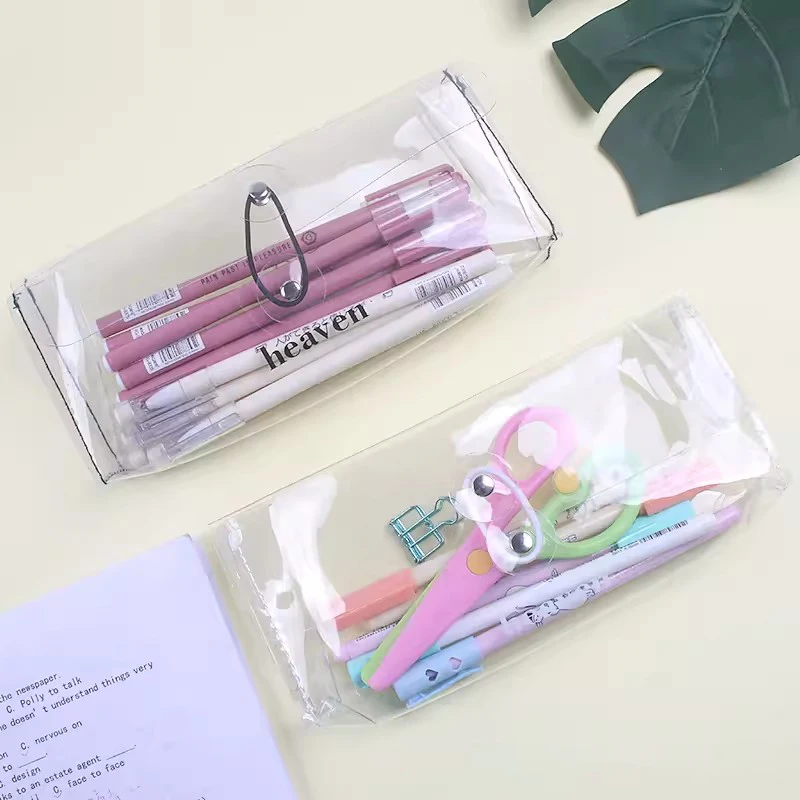 Ins Transparent Pencil Bag Kawaii Pencil Case Waterproof Makeup Cosmetics Storage Pouch Stationery Holder School Office Supplies
Ins Transparent Pencil Bag Kawaii Pencil Case Waterproof Makeup Cosmetics Storage Pouch Stationery Holder School Office Supplies