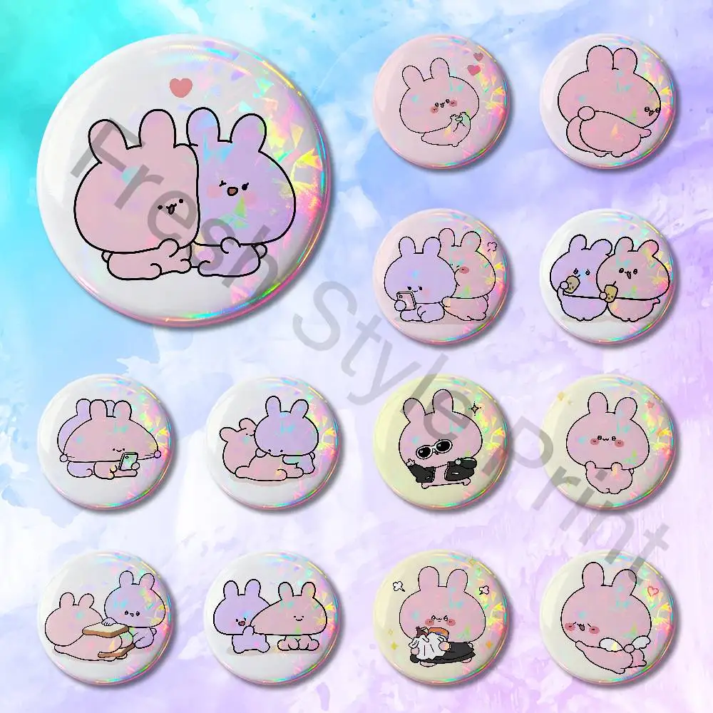 Cartoon Cute A-Asamimichans Enamel Pin Tinplate Round Brooch Cosplay Nijigen Otaku Culture Badges 58mm 44mm 32mm 75mm 25mm
Cartoon Cute A-Asamimichans Enamel Pin Tinplate Round Brooch Cosplay Nijigen Otaku Culture Badges 58mm 44mm 32mm 75mm 25mm