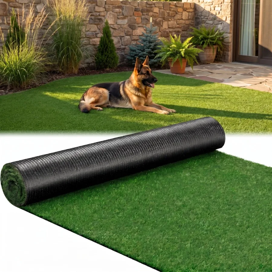 6.5 x 10 Ft Artificial Grass Turf Waterproof Outdoor Rug Artificial Turf for Dog 0.4"H
6.5 x 10 Ft Artificial Grass Turf Waterproof Outdoor Rug Artificial Turf for Dog 0.4"H