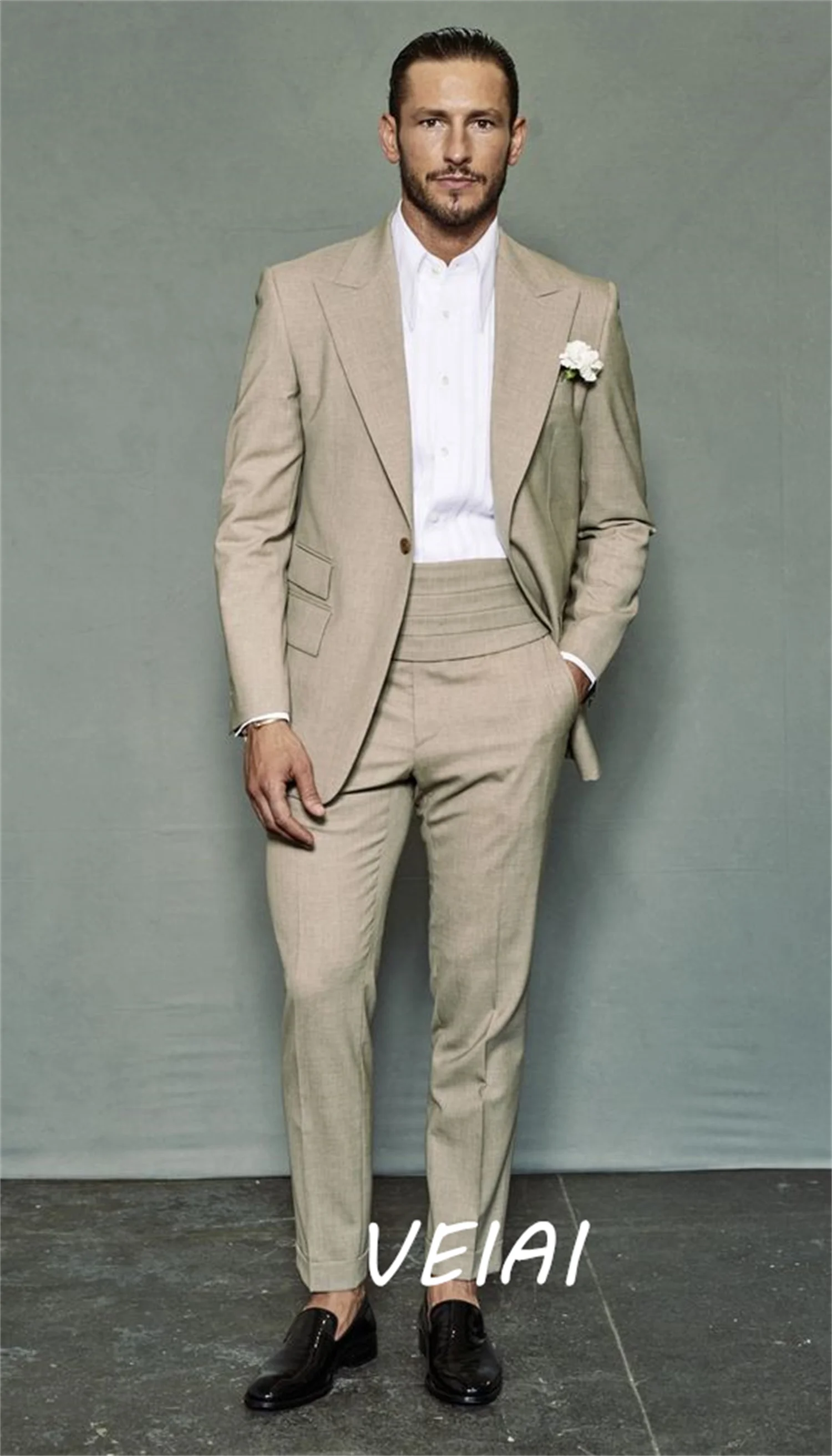 CustomizedLatest Coat Pant Designs Beige Ivory Wedding Suits Slim Fit 2 Piece Formal Tuxedo Custom Style Groom Men Suits Terno M
CustomizedLatest Coat Pant Designs Beige Ivory Wedding Suits Slim Fit 2 Piece Formal Tuxedo Custom Style Groom Men Suits Terno M