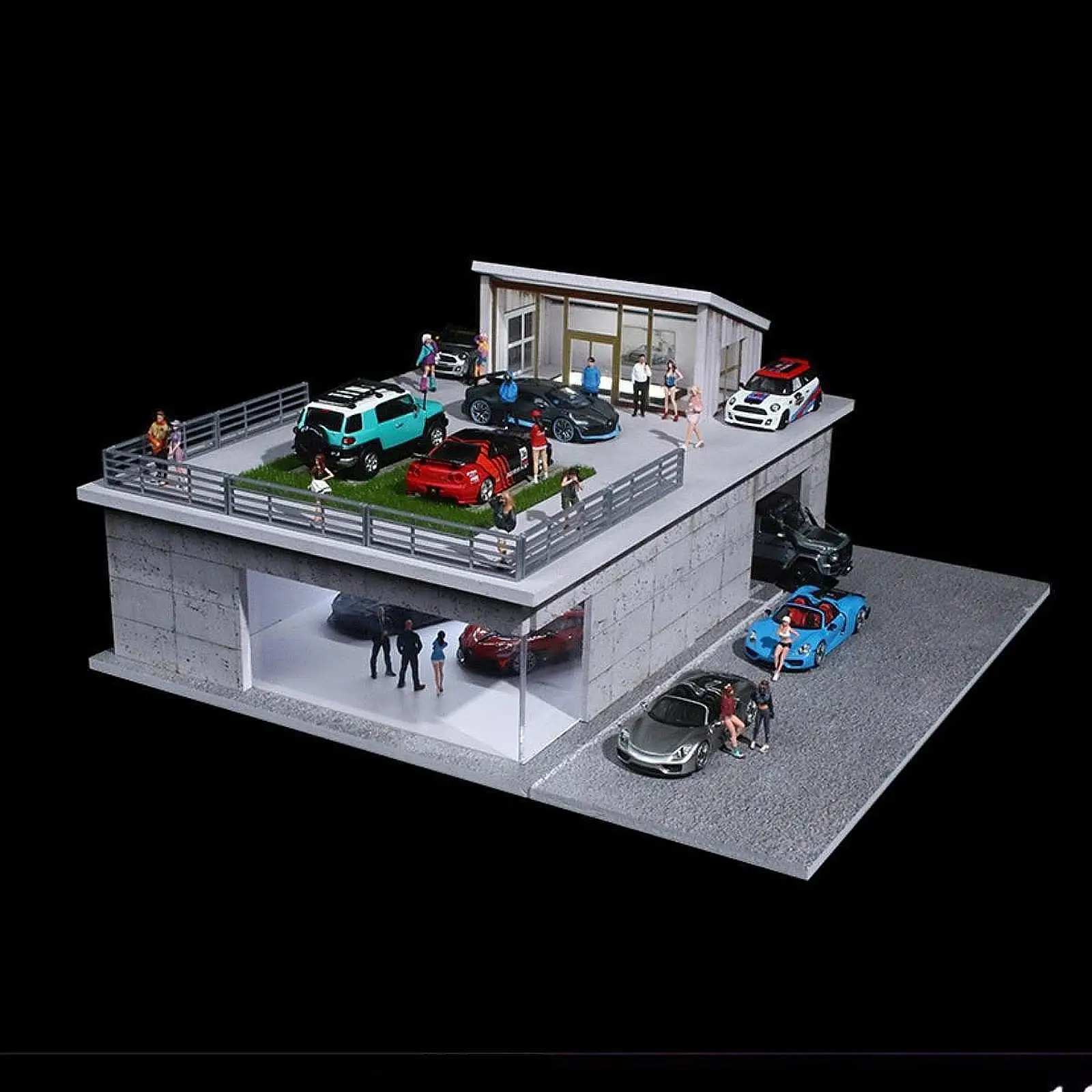 1/64 Scale Car Model Display Case with Lights Ornament Organizer Dustproof Realistic Container Diecast Car Garage Home Decor
1/64 Scale Car Model Display Case with Lights Ornament Organizer Dustproof Realistic Container Diecast Car Garage Home Decor