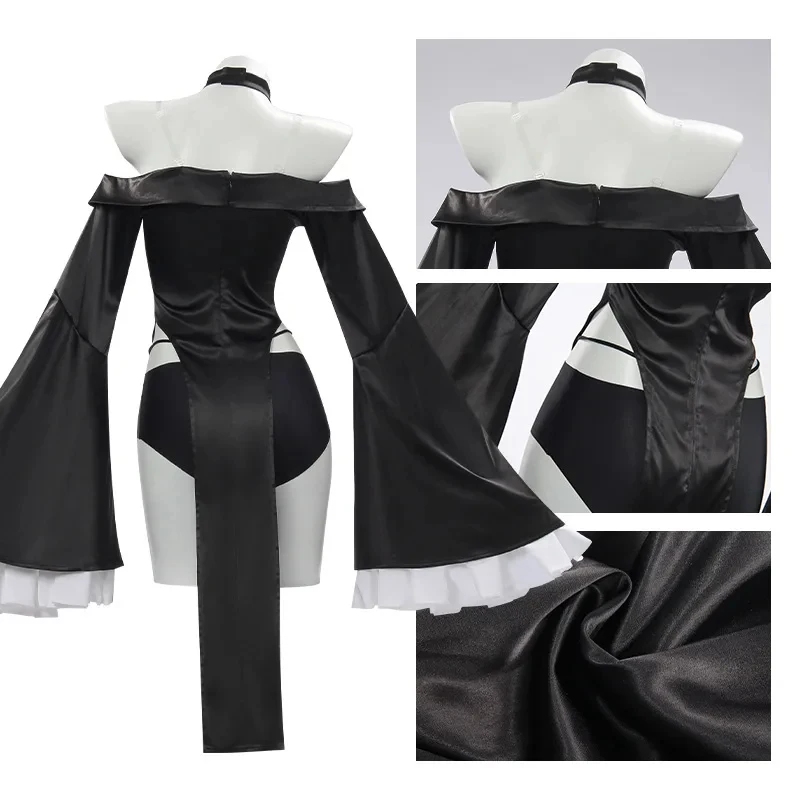 ADFF15New Plana Cosplay Sexy Strapless Dress Costume Game Blue Archive Little Zombie Black Stage Clothes Women Halloween Uniform
ADFF15New Plana Cosplay Sexy Strapless Dress Costume Game Blue Archive Little Zombie Black Stage Clothes Women Halloween Uniform