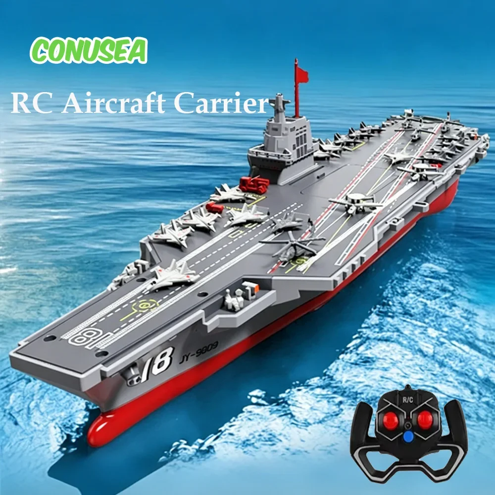RC Aircraft Carrier Boat Warship Dual Motor radio controlled Ship Speedboat Electric Machine Model Children's Toys Outdoor Pool
RC Aircraft Carrier Boat Warship Dual Motor radio controlled Ship Speedboat Electric Machine Model Children's Toys Outdoor Pool