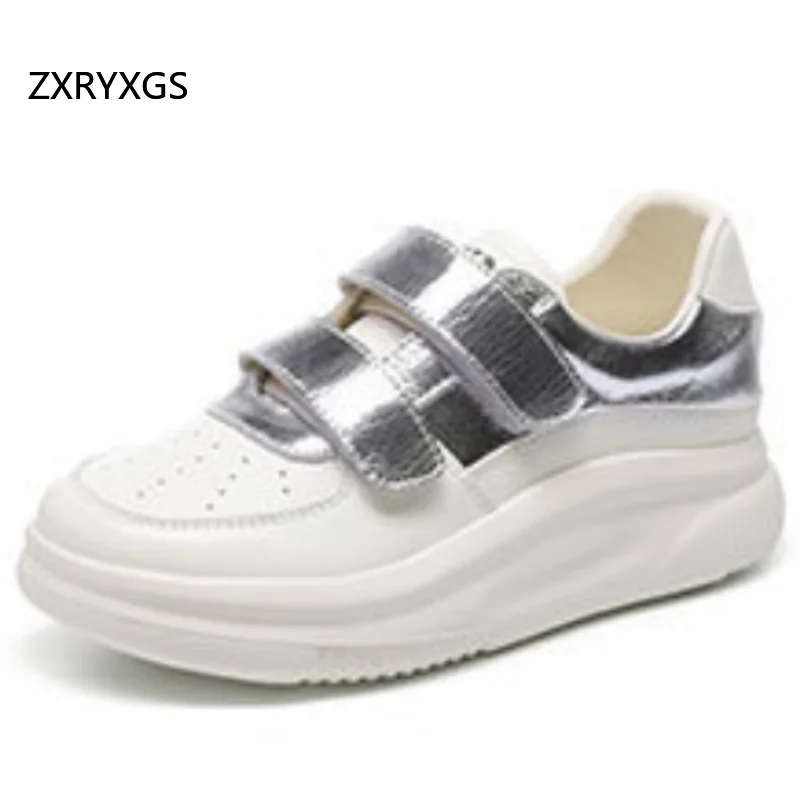 ZXRYXGS 2026 New Fashion Top Cowhide Women's Shoes Casual Sneakers Thick Sole Increase Shoes Comfortable Soft Sole Trend Shoes
ZXRYXGS 2026 New Fashion Top Cowhide Women's Shoes Casual Sneakers Thick Sole Increase Shoes Comfortable Soft Sole Trend Shoes