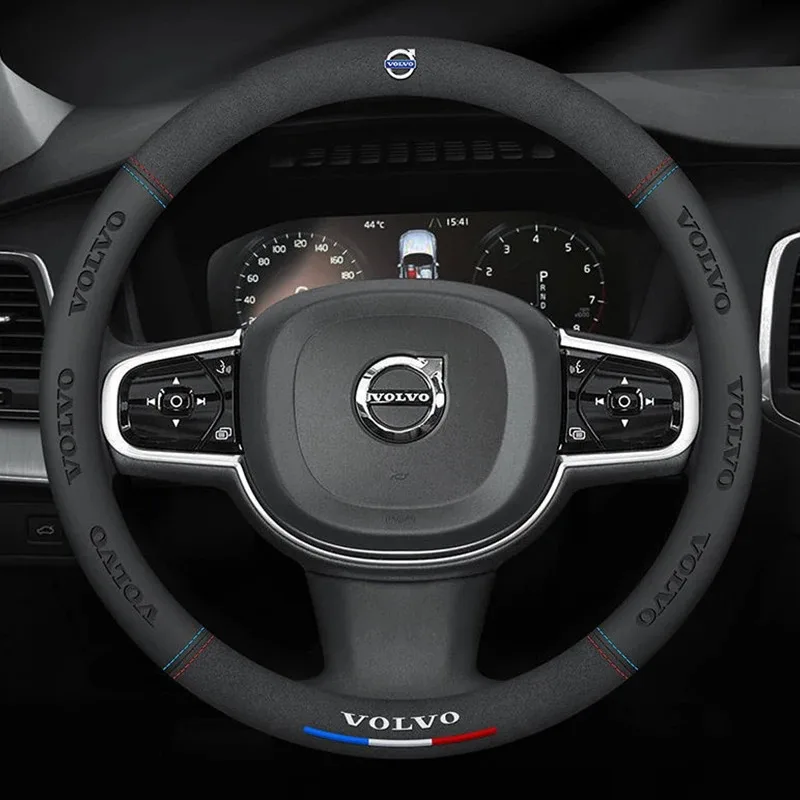 Volvo XC40 XC60 XC70 XC90 V40 V50 V60 V70 C30 C70 S40 S60 S80 S90 Suede Leather Anti-slip Car Steering Wheel Cover Accessories
Volvo XC40 XC60 XC70 XC90 V40 V50 V60 V70 C30 C70 S40 S60 S80 S90 Suede Leather Anti-slip Car Steering Wheel Cover Accessories
