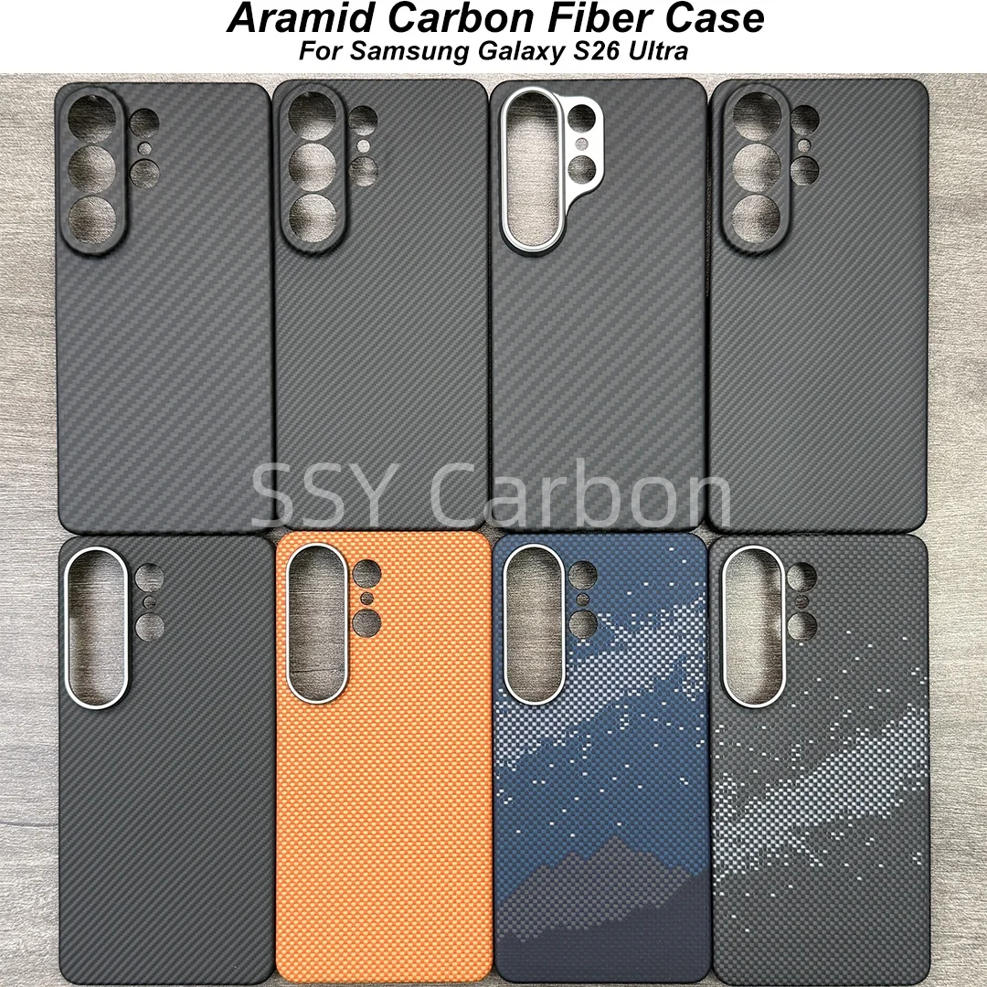 Real Carbon Fiber case for Samsung Galaxy S26 Ultra Carbon MagSafe case ultra-light ultra-thin protective case galaxy S26 ultra
Real Carbon Fiber case for Samsung Galaxy S26 Ultra Carbon MagSafe case ultra-light ultra-thin protective case galaxy S26 ultra