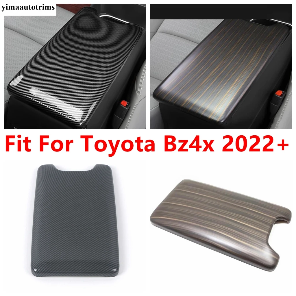For Toyota BZ4X EA10 2022 2023 ABS Carbon Fiber Central Console Armrest Box Panel Decorative Cover Trim Interior Car Accessories
For Toyota BZ4X EA10 2022 2023 ABS Carbon Fiber Central Console Armrest Box Panel Decorative Cover Trim Interior Car Accessories