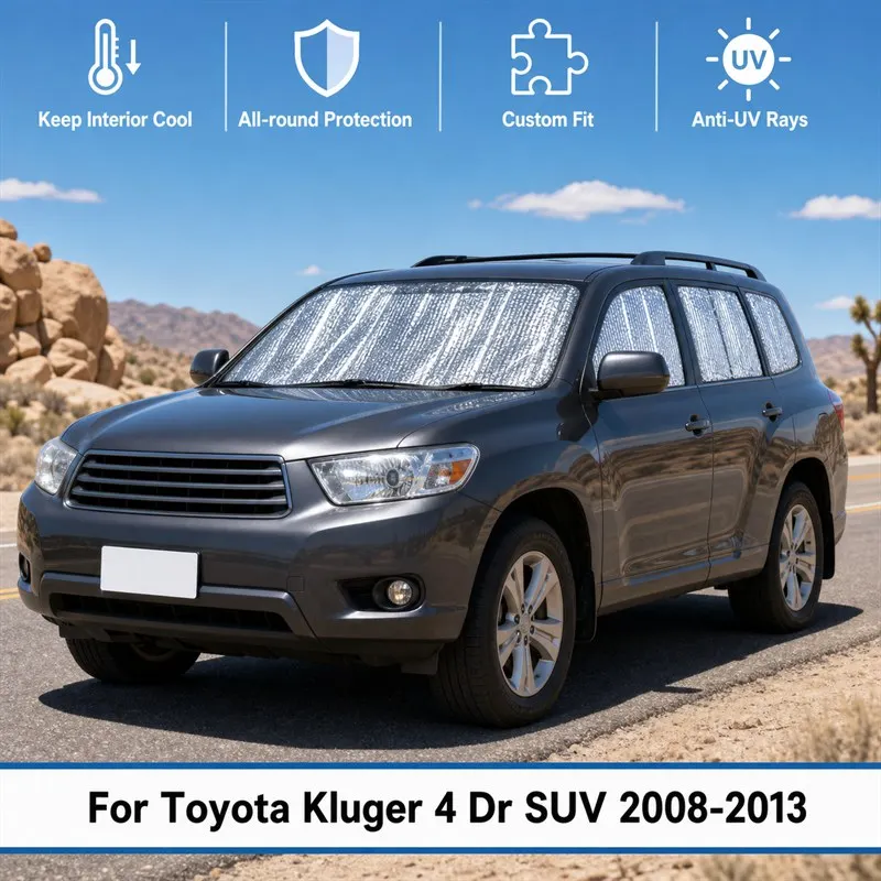 For Toyota Kluger 4 Dr SUV 2008-2013 Full Set Car Window Sunshades UV Block Privacy Heat Insulated Foldable Car Curtain
For Toyota Kluger 4 Dr SUV 2008-2013 Full Set Car Window Sunshades UV Block Privacy Heat Insulated Foldable Car Curtain