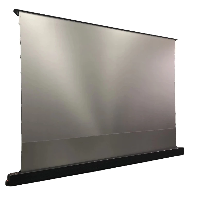New PVC Fresnel Rejected Light Alr Screen 100 inch Electric Floor Upward Projection Screen
New PVC Fresnel Rejected Light Alr Screen 100 inch Electric Floor Upward Projection Screen