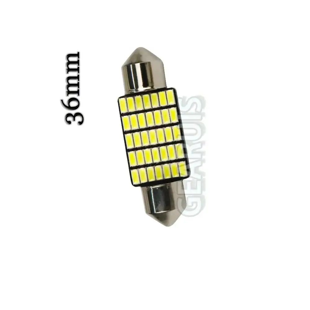 100pcs Festoon 31mm 36mm 39mm 42mm LED Bulb C5W C10W 28 35 42 49 SMD 3014 Super Bright Auto Interior Doom Lamp Car Styling 6000K
100pcs Festoon 31mm 36mm 39mm 42mm LED Bulb C5W C10W 28 35 42 49 SMD 3014 Super Bright Auto Interior Doom Lamp Car Styling 6000K