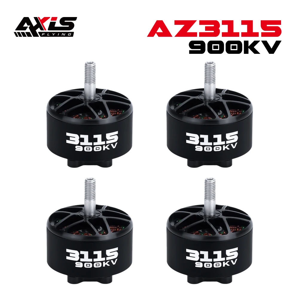 AxisFlying AZ3115 900KV 3-6S Brushless FPV Motor for 9-10 inch FPV RC Drone FPV Freestyle Quadcopter Diy parts
AxisFlying AZ3115 900KV 3-6S Brushless FPV Motor for 9-10 inch FPV RC Drone FPV Freestyle Quadcopter Diy parts