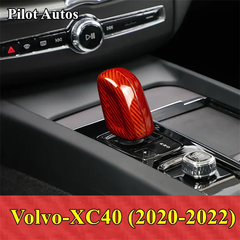 Genuine Carbon Fiber Car Gear Shift Knob Cover Trim Sticker For Volvo XC40 2020 2021 2022
Genuine Carbon Fiber Car Gear Shift Knob Cover Trim Sticker For Volvo XC40 2020 2021 2022