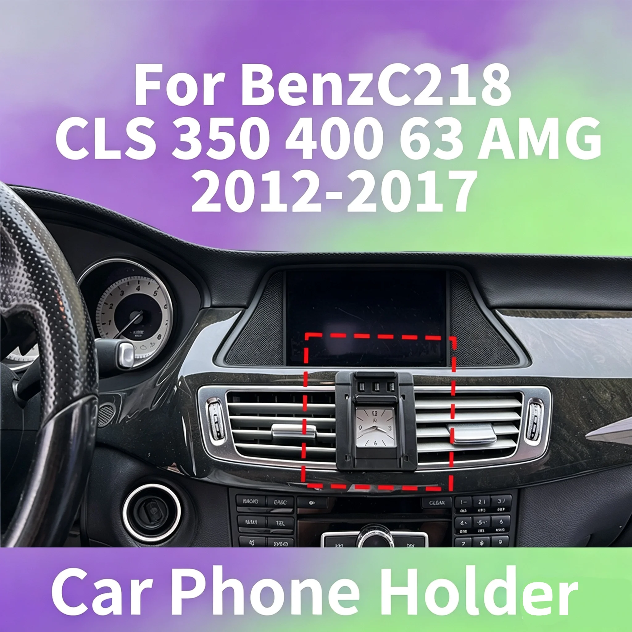 Car Phone Holder And Mount Base Designed To Fit Original Car Structure For Mercedes-Benz C218 CLS 350 400 63 AMG 2012-2017
Car Phone Holder And Mount Base Designed To Fit Original Car Structure For Mercedes-Benz C218 CLS 350 400 63 AMG 2012-2017