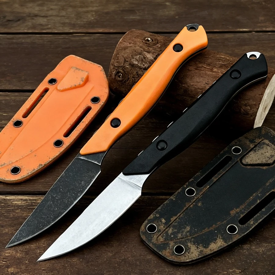 BM 15700 Sheathed Small Straight Knife Highly Hard and Sharp Outdoor Cutting Knife 8Cr13Mov Blade Nylon Fiber Handle Men's Gift
BM 15700 Sheathed Small Straight Knife Highly Hard and Sharp Outdoor Cutting Knife 8Cr13Mov Blade Nylon Fiber Handle Men's Gift