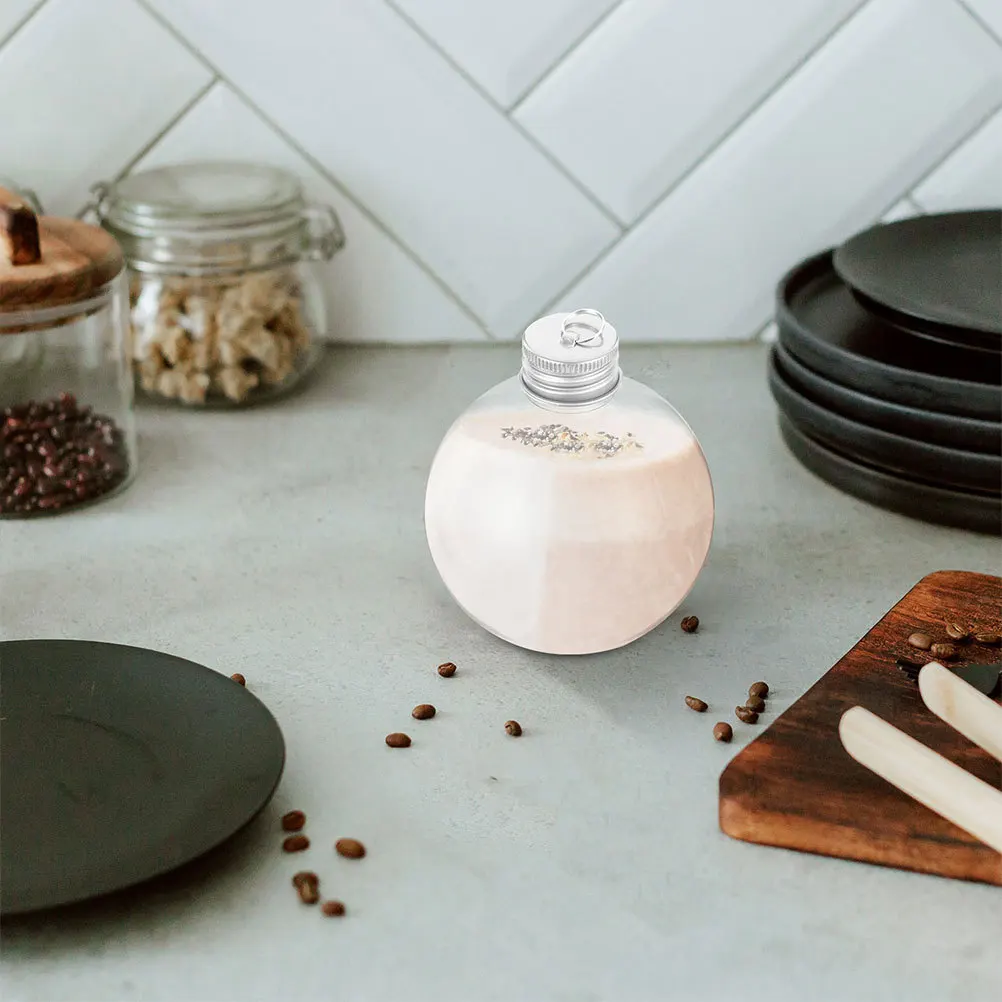 10Pcs Bulb Shape Ball Bottle Pet Plastic Juice Bottles with Caps Leakproof Sealing Portable Milk Coffee Yogurt Water Storage
10Pcs Bulb Shape Ball Bottle Pet Plastic Juice Bottles with Caps Leakproof Sealing Portable Milk Coffee Yogurt Water Storage